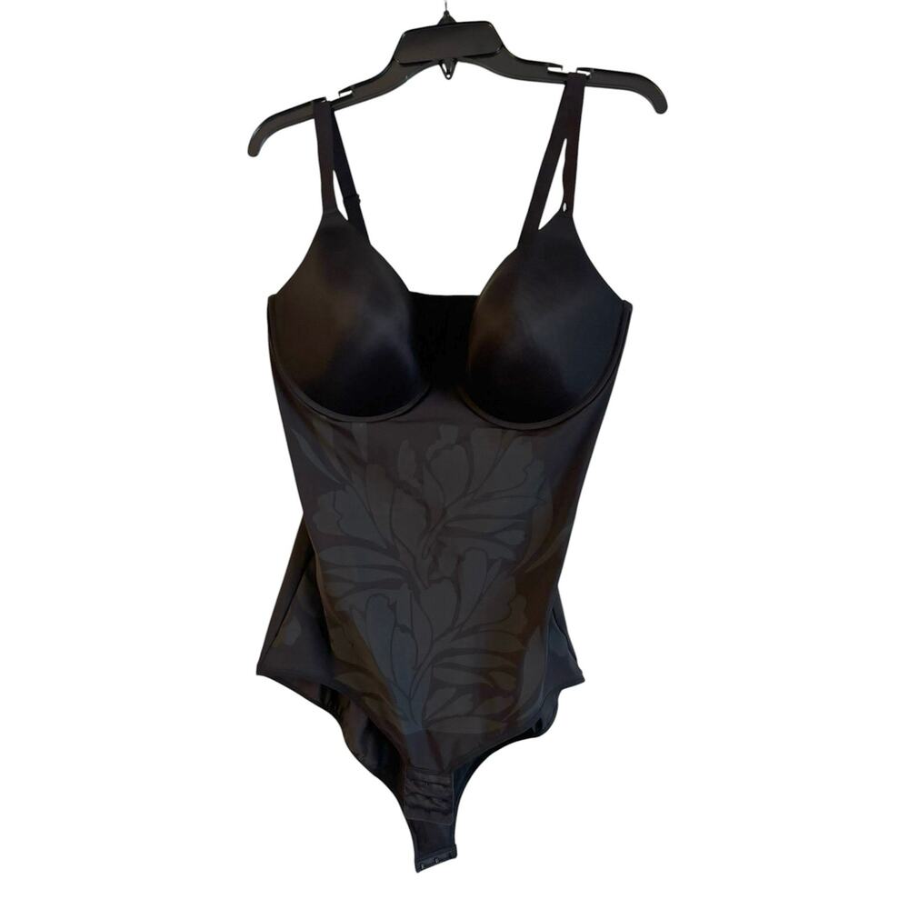 Maidenform Flexees Women's Ultra Firm Fit Sense Bodyshaper Black Floral 3XL